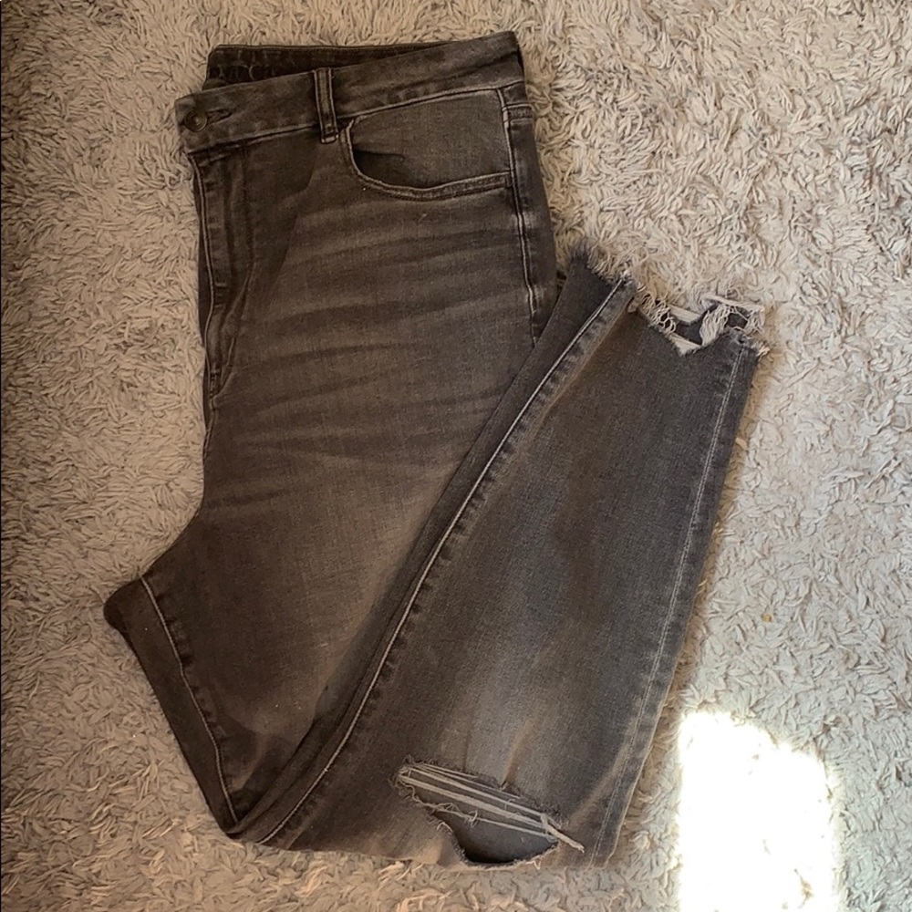 American Eagle Ne(x)t Level Stretch Jeggings Black